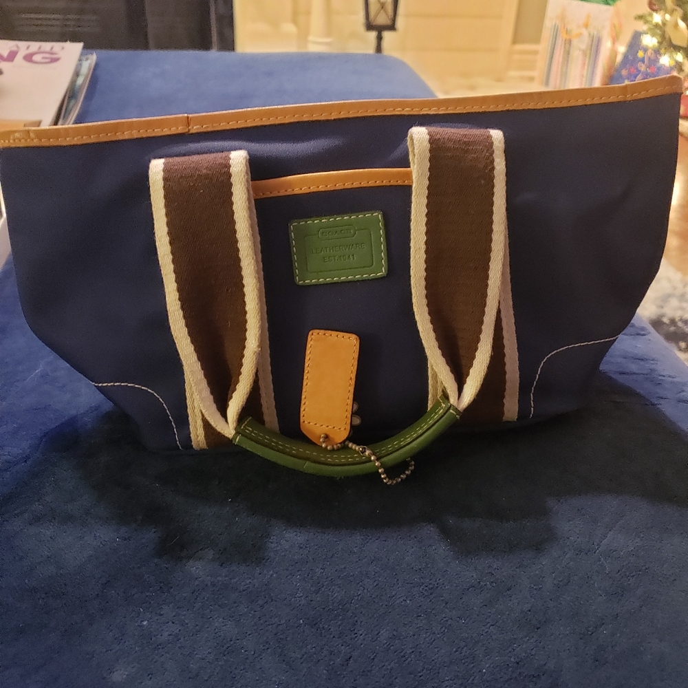 Coach leatherware mini tote